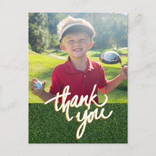 Carte Postale Golf Merci Créez votre propre golfeur photo