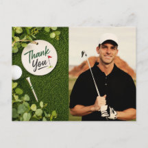 Golf Merci Créez votre propre photo golfeur