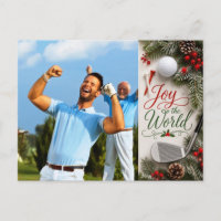 Golf Noël Créez votre propre photo golfeur 