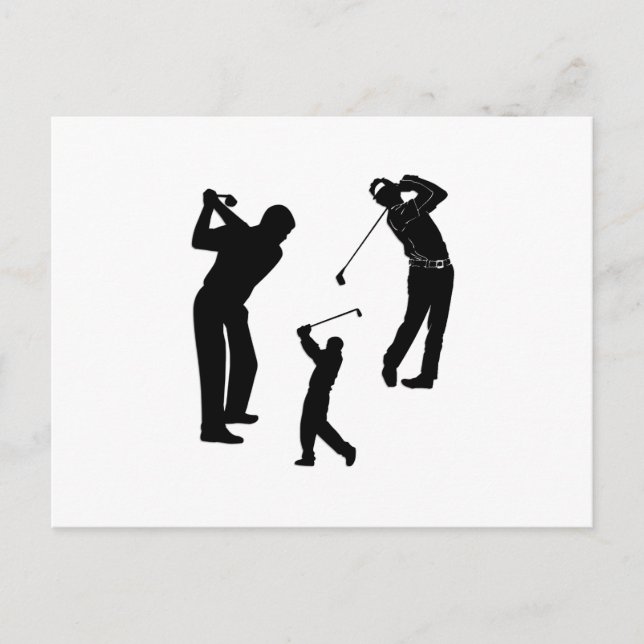 Carte Postale Golf Pro (Devant)