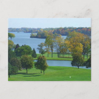 Carte Postale Golf sur le lac Ypsilanti Michigan