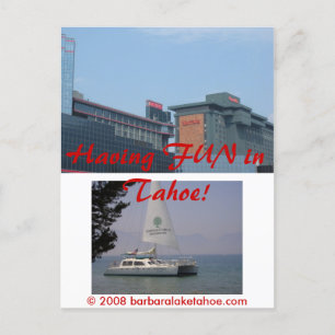 Carte postale Golf Tahoe "Golf in Tahoe Collection
