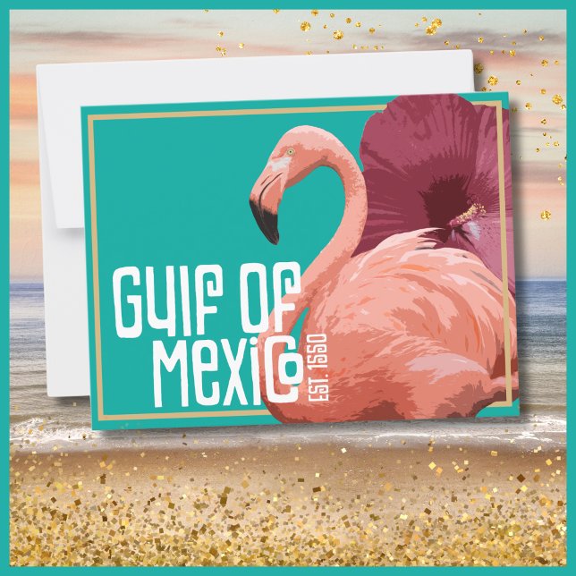 Carte Postale Golfe du Mexique 1550 Historique original (Créateur téléchargé)