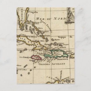 Carte Postale Golfe du Mexique, Caraïbes
