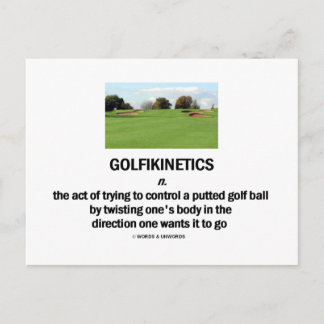 Carte Postale Golfikinétique