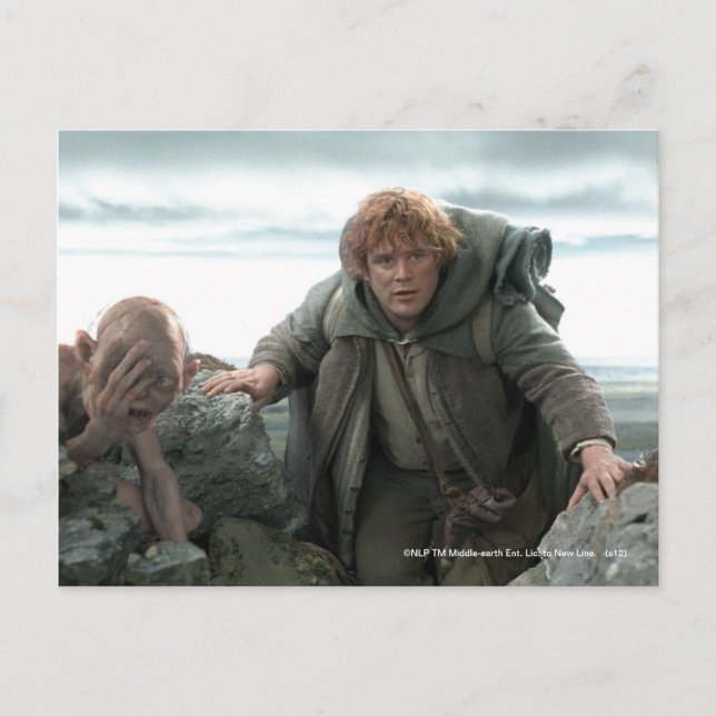 Carte Postale GOLLUM™ et Samwise (Devant)