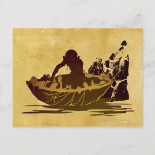 Carte Postale GOLLUM™ in a Raft