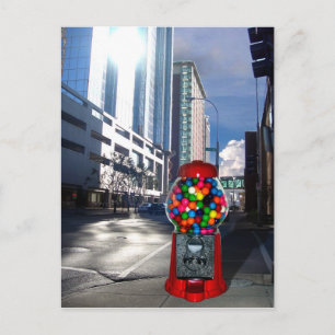 Carte Postale Gomme à bulles