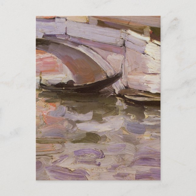 Carte Postale Gondolas de John Singer Sargent, Impressionnisme A (Devant)