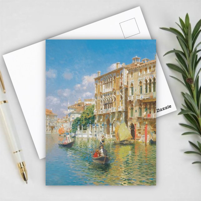 Carte Postale Gondoliers Venise, Rubens Santoro (Créateur téléchargé)