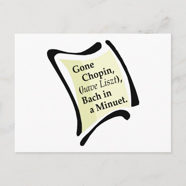 Carte Postale Gone Chopini (Devant)