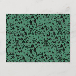 Carte Postale Gone Sign