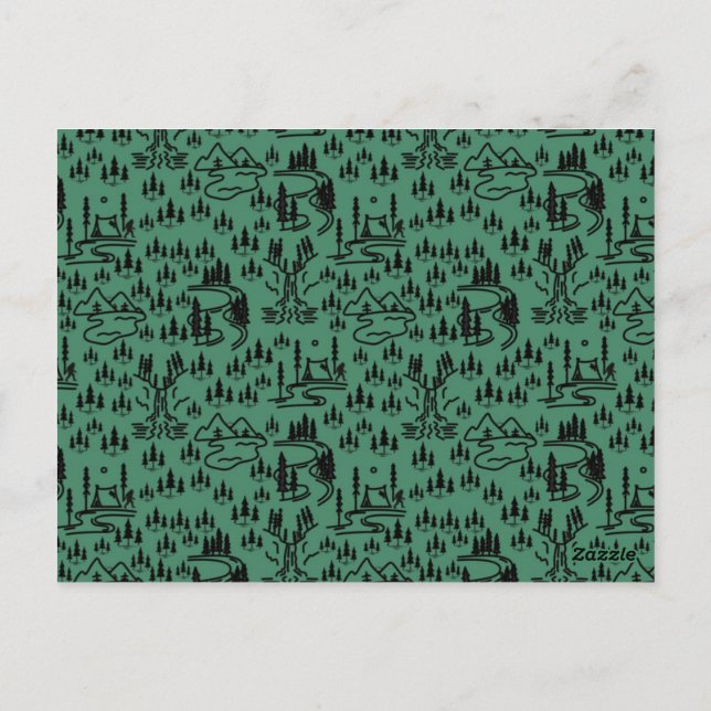 Carte Postale Gone Sign (Dos)