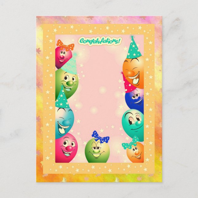 Carte Postale gonflé (Devant)