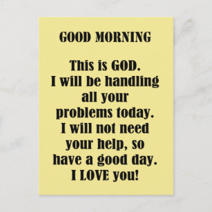 Cartes Postales Bonjour Matin Originales Zazzle Fr