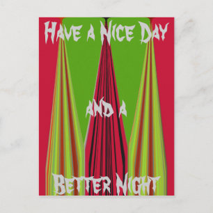 Carte postale Good Morning Modèle horizontal