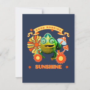 Carte Postale Good Morning Sunshine Funny Chameleon
