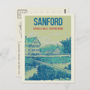 Carte Postale Goodalls Mills Sanford Maine USA