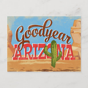 Carte Postale Goodyear Arizona Vintage voyage