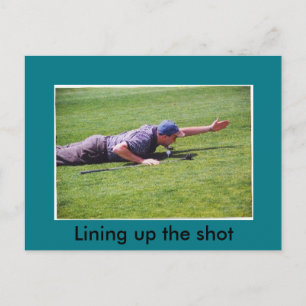 Carte postale Goofy Golf