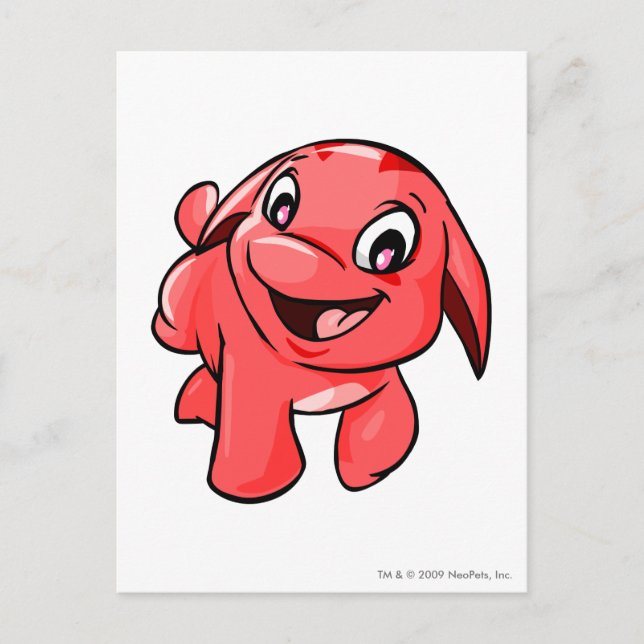 Carte Postale Google Red (Devant)