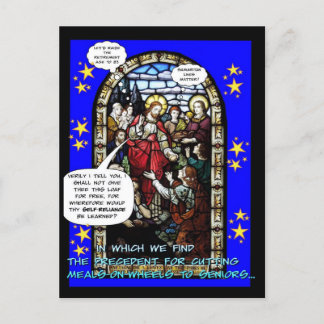 Carte Postale GOP et la faim