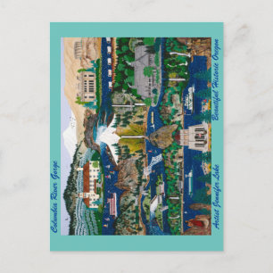 Carte Postale Gorge Columbia River