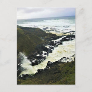 Carte Postale Gorge de Cook, cap Perpetua, côte de l'Oregon