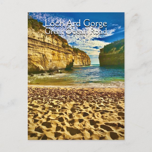 Carte Postale Gorge de Loch Ard, Great Ocean Road (Devant)