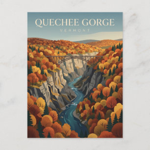 Carte Postale Gorge de Quechee Vermont