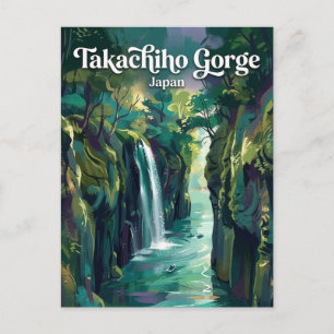 Carte Postale Gorge de Takachiho Japon