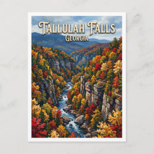 Carte Postale Gorge de Tallulah Géorgie