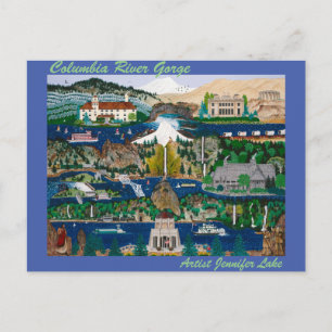 Carte Postale Gorge du fleuve Columbia