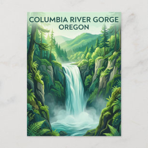 Carte Postale Gorge du fleuve Columbia États-Unis