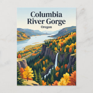 Carte Postale Gorge du fleuve Columbia États-Unis
