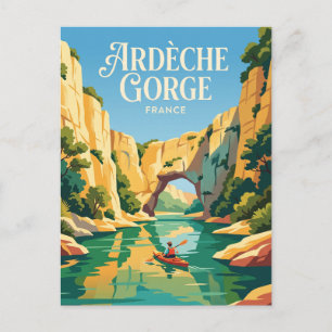 Carte Postale Gorges de l'Ardèche France