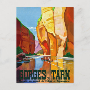 Carte Postale Gorges du Tarn Canyon, France