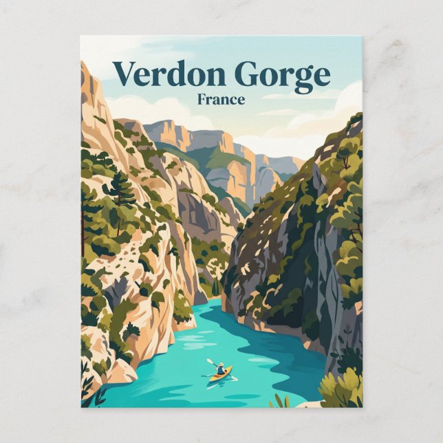 Carte Postale Gorges du Verdon France (Devant)