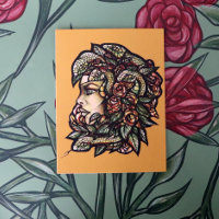 Gorgon de serpents verts de Medusa