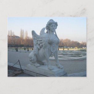 Carte Postale Gorgon Statue, Les Jardins Du Belvéd