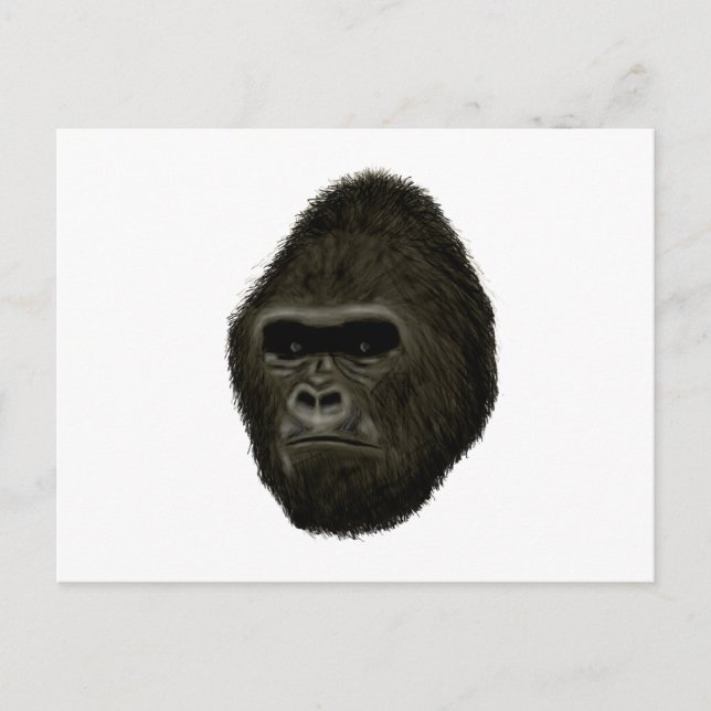 Carte Postale Gorilla (Devant)