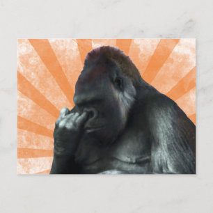 Carte Postale Gorilla Postcard