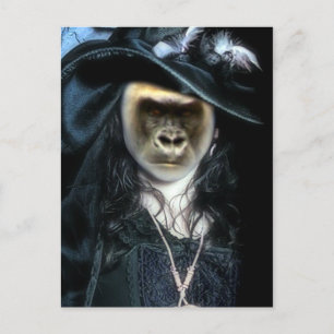 Carte Postale Gorilla Witch_