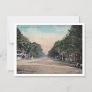 Carte Postale Goshen NY Main Street 1910s View