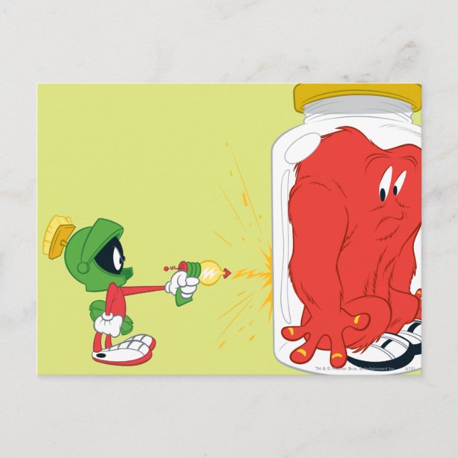 Carte Postale Gossamer dans un pot - Couleur (Devant)