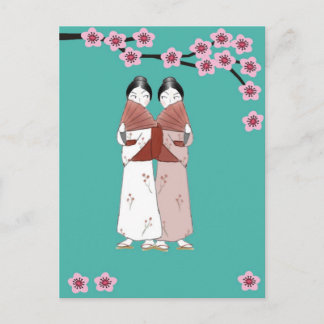 Carte postale Gossips