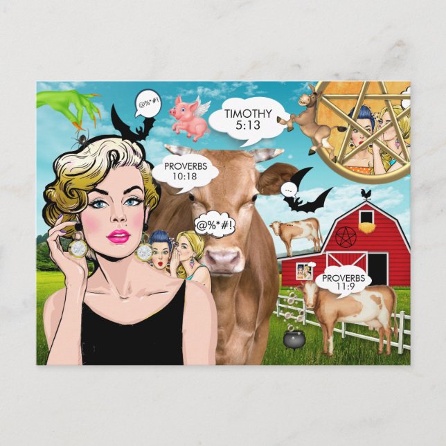 Carte postale Gossips 2 (Devant)