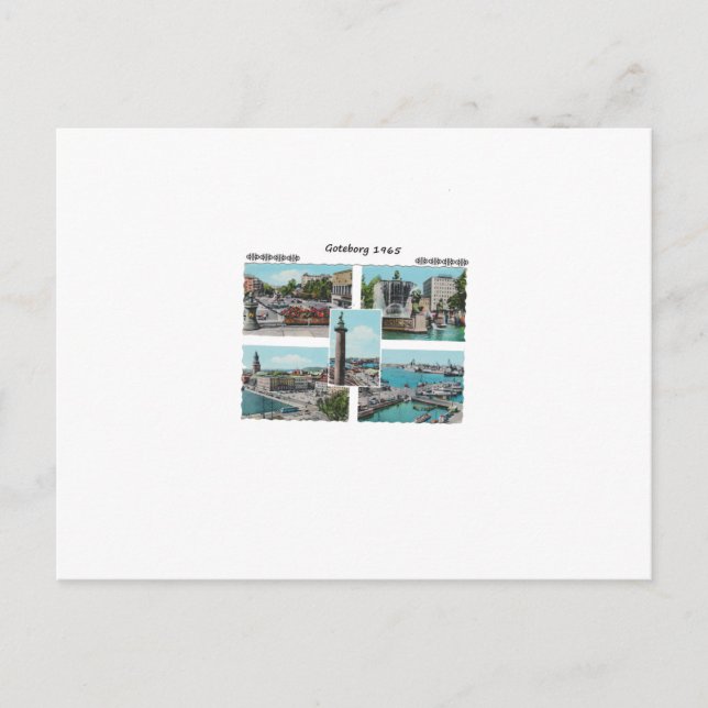 Carte Postale Goteborg 1965 (Devant)