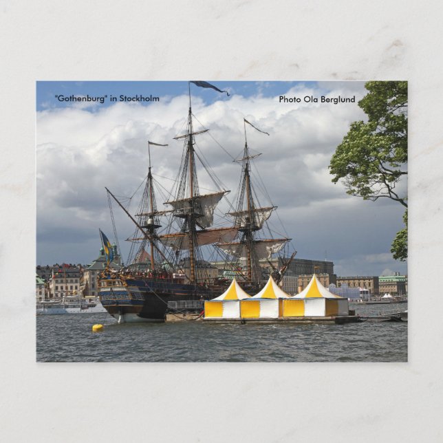 Carte Postale "Göteborg" à Stockholm, Phot... (Devant)