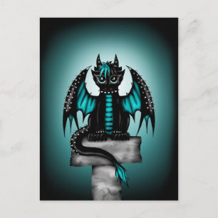 Carte Postale Goth Dragon